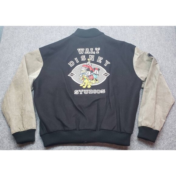 Vintage Walt Disney Studios Varsity Jacket Mens 2XL Limited Edition of 500 Lined